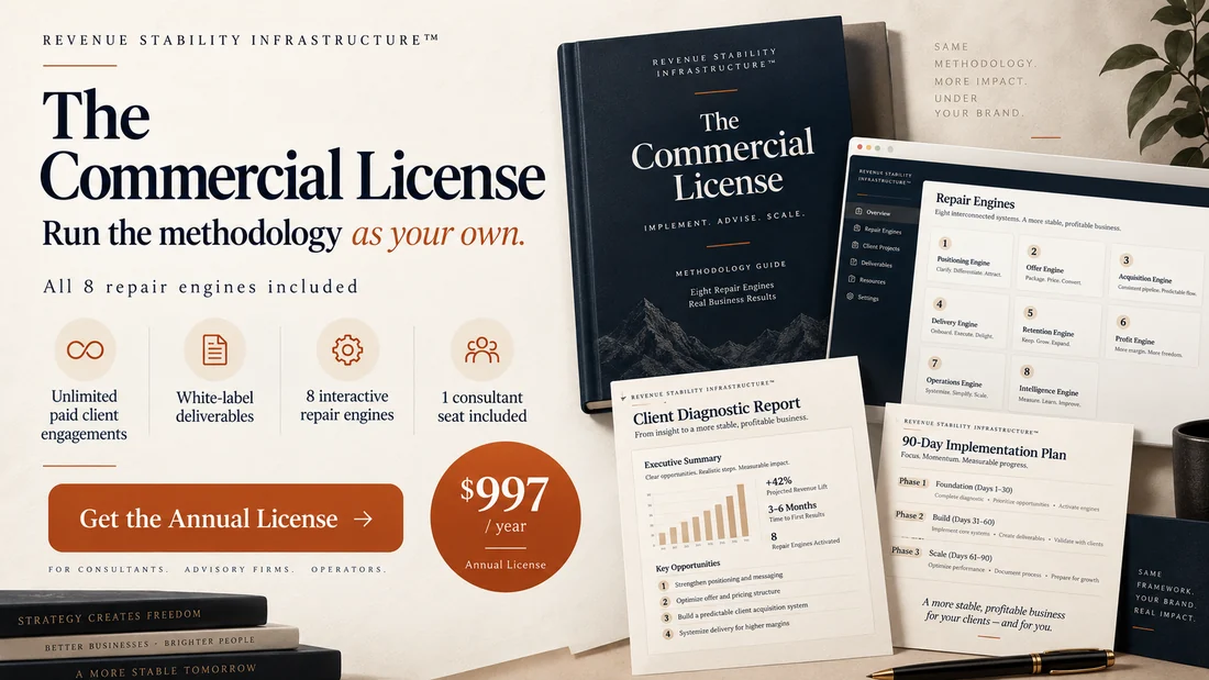 Annual Commercial License cover