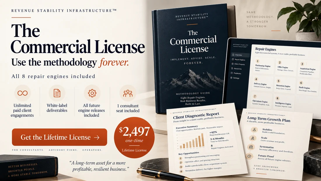 Lifetime Commercial License cover